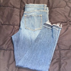 Ripped Jeans Dark denim jeans